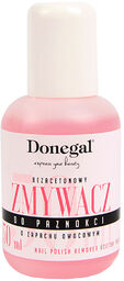 Donegal, bezacetonowy zmywacz do paznokci z witaminą E,