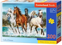 Castorland Puzzle 200 Call of Nature CASTOR