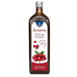 Żurawina 100% sok z owoców żurawiny, 980ml