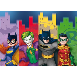 Kinderpuzzle 60 Teile - Batman - Batgirl, Joker,