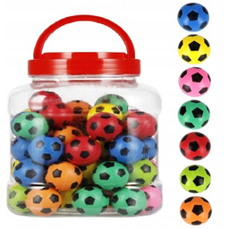 Piłki Kauczukowe "football 3"- 60 szt.
