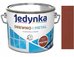 Jedynka Farba Do Drewna I Metalu Orzech Średni