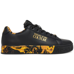 Sneakersy Versace Jeans Couture 79VA3SKL Czarny