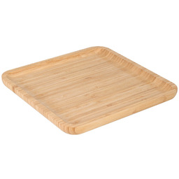 Taca do serwowania drewniana 25x25 cm