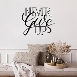 Stylowe, czarne dekoracyjne akcesoria ścienne, 55 x 46