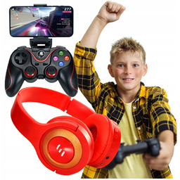 Gamepad Pad do Gier Na Telefonie Bezprzewodowe Słuchawki