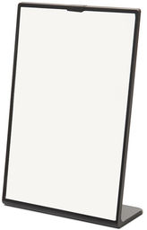 Stojak informacyjny typu L A6 pionowy LA6PBLACK