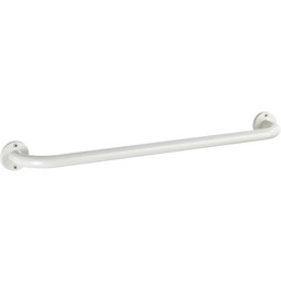 WENKO podstawowy uchwyt do wanny, stal nierdzewna, biały,