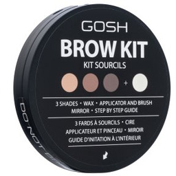 Gosh Brow Kit paleta do regulacji brwi 3