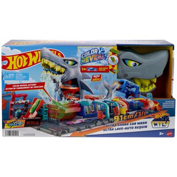 Hot Wheels Tor Ultra Myjnia Rekina Color Reveal