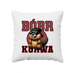 Bóbr! - poduszka na prezent