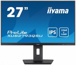 IIYAMA Monitor 27 cali XUB2793QSU-B7 IPS, QHD, HAS(150mm),