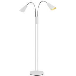 Lucande - Medira 2 Lampa Podłogowa White