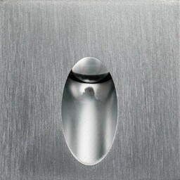 Oprawa schodowa LED STEPI Srebrna Szczotkowana 1,2W 12VDC