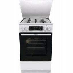 Kuchnia gazowo elektryczna Gorenje GK5C42WJ 50cm Parowa Termoobieg