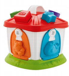 Chicco Domek zwierząt 2w1 Sorter kształtów Klucze