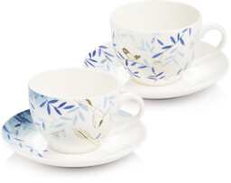 Tescoma Zestaw 2 filiżanek ze spodkiem myCOFFEE Nature