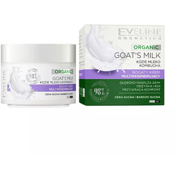 Eveline Cosmetics Organic, Bogaty krem multiregenerujący, 50ml
