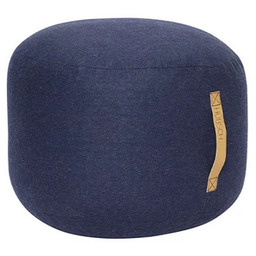 Hübsch - Mochi Puf Ø50 Ciemny Blue