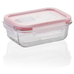TESCOMA Pojemnik FRESHBOX Glass 0.4 l, prostokątny