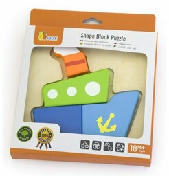 VIGA Puzzle Pierwsze puzzle maluszka: Statek 50171 (4
