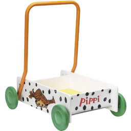 MICKI Drewniany chodzik pchacz Pippi Langstrumpf nauka chodzenia