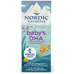 NORDIC NATURALS Baby''s DHA Fish Oil Witamina D3