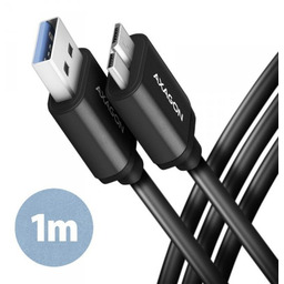 AXAGON BUMM3-AM10AB Kabel Micro-B USB USB-A 3.2 Gen