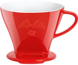 Porcelanowy Drip Melitta 102 - Czerwony