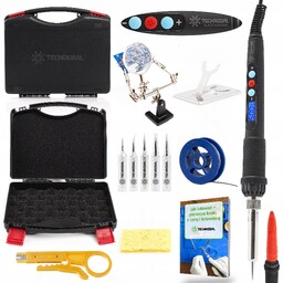 Precyzyjna Lutownica TBS60W 60W Black Samurai Mocna+ Zestaw