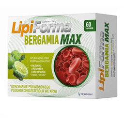 LipiForma Bergamia Max, 60 kaps.