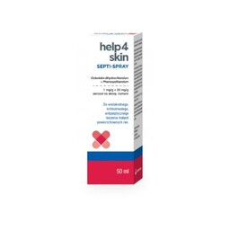 Help4Skin SEPTI-SPRAY 1mg/g+20 mg/g, 50ml