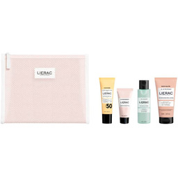 Lierac Zestaw podróżny Kosmetyczka + Sunissime Emulsja SPF