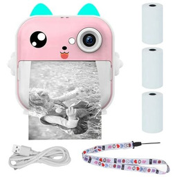 EXTRALINK Drukarka EPP-003 Złącze USB Różowy Zyskaj