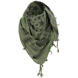 Mil-Tec Chusta Arafatka Stars Olive - Olive