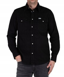 Koszula Wrangler WESTERN SHIRT 112362906 Rinse Black L