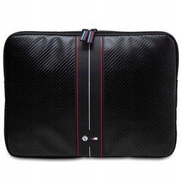 Bmw Sleeve BMCS16COMSCAKR 16" czarny/black Carbon Red Stripes