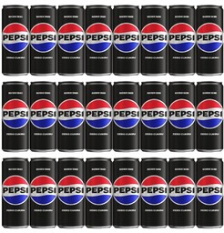 Napój gazowany Pepsi Zero Cukru puszka zestaw 24x330