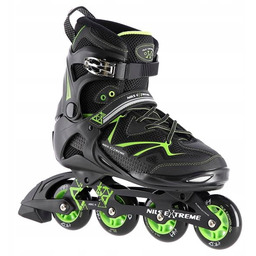 Rolki Nils Extreme 41 NA9022 Czarno/zielone