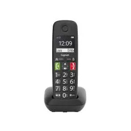 Gigaset E290 Czarny Telefon bezprzewodowy