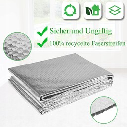 FOLIA IZOLACYJNA BĄBELKOWA ALUMINIOWA IZOLACJA DACHU FOLIA TERMICZNA