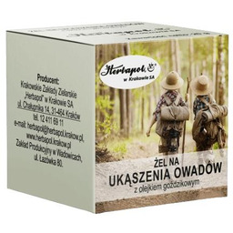 Żel na ukąszenia owadów z olejkiem goździkowym, 20