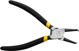 Deli Tools Szczypce Segera wewnętrzne, wygięte EDL0343, 7"