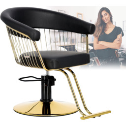 Fotel fryzjerski Zoe hydrauliczny obrotowy do salonu fryzjerskiego