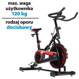 HERTZ FITNESS Rower spinningowy XR-110