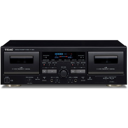 TEAC W-1200-B - podwójny odtwarzacz kasetowy