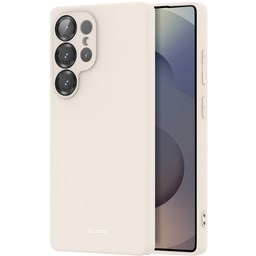 Etui kolorowe Samsung Galaxy S25 Ultra beżowy Crong