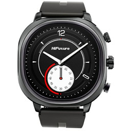 Smartwatch FutureFit Aix Lite czarny Bluetooth Android okrągła
