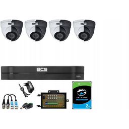 Zestaw Do Monitoringu 4 Kamery Analog BCS-EA45VR4 Dom