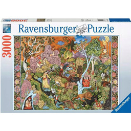 Puzzle 3000 elementów. Znaki słońca Ravensburger